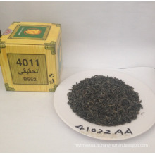 Giand leão marca chunmee folhas de chá 4011 slim fit chá com pacote de caixa de papel 200g para o marrocos